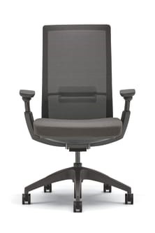 Evo Task Mesh High Chair Black Multi-Surface (MAIN)